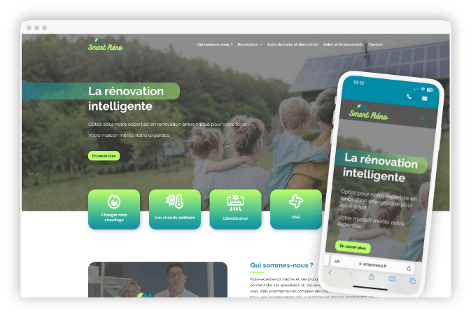 Linaïa réalisation : Smart Réno - Maquette